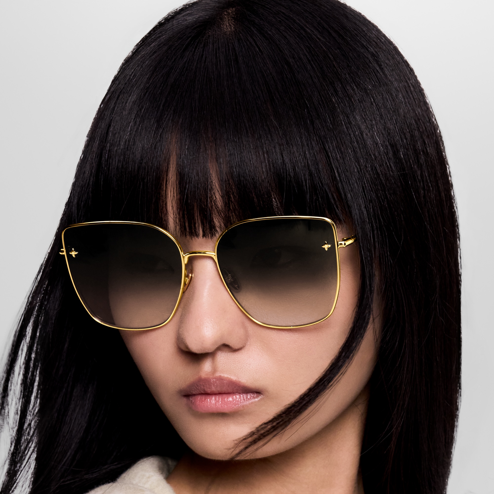 S00 Highlights and Gifts Precious Rabbit Selection LV Charm Cat Eye Sunglasses | Louis Vuitton ® (Product zoom)