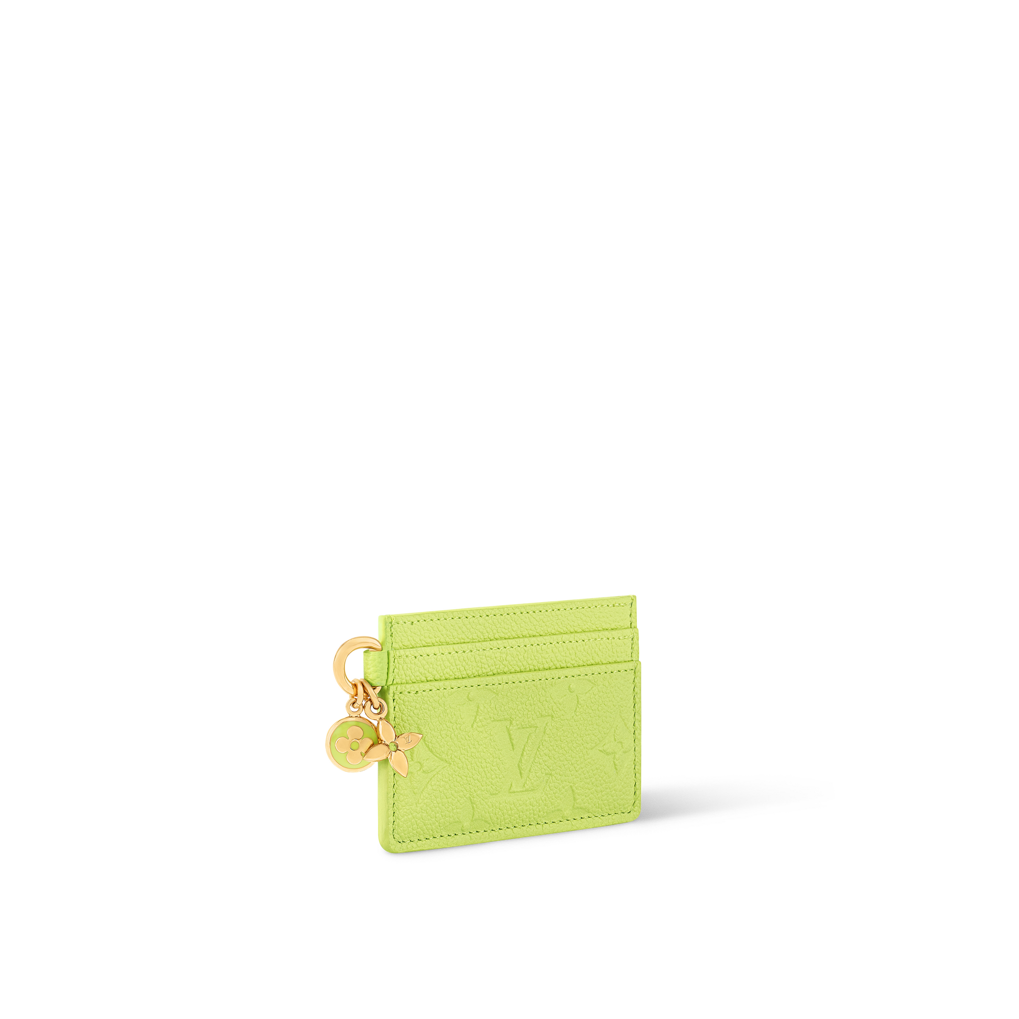Monogram Empreinte Leather Small Leather Goods Newness LV Charms Card Holder | Louis Vuitton ® (Product zoom)