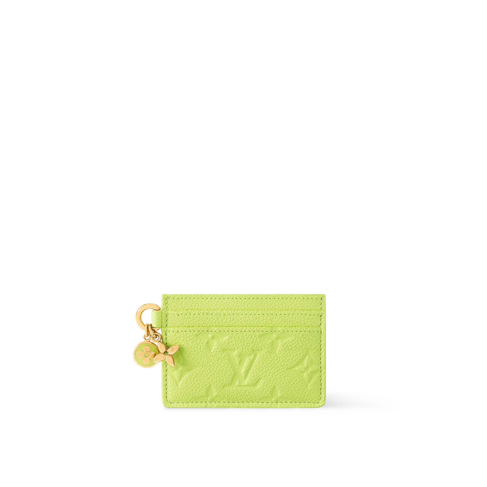 Monogram Empreinte Leather Small Leather Goods Newness LV Charms Card Holder | Louis Vuitton ® (Product zoom)