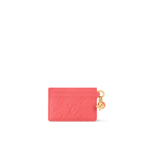 Monogram Empreinte Leather Small Leather Goods Newness LV Charms Card Holder | Louis Vuitton ® (Product zoom)