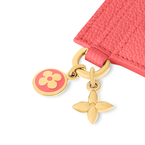 Monogram Empreinte Leather Small Leather Goods Newness LV Charms Card Holder | Louis Vuitton ® (Product zoom)