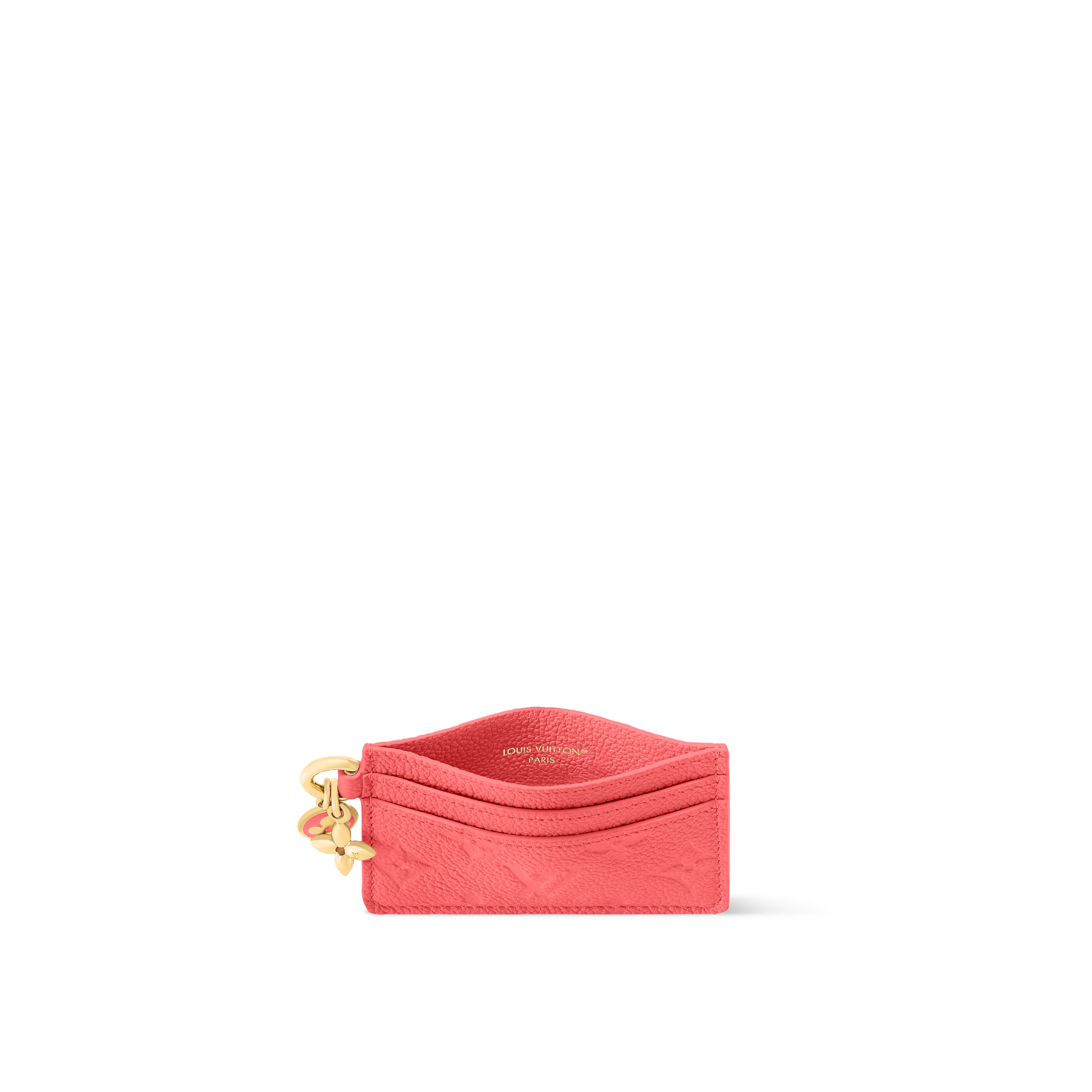 Monogram Empreinte Leather Small Leather Goods Newness LV Charms Card Holder | Louis Vuitton ® (Product zoom)