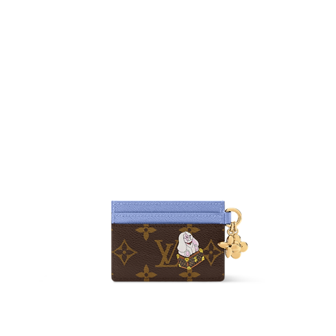 Monogram Small Leather Goods Card Holders and Key Holders LV Charms Card Holder | Louis Vuitton ® (Product zoom)