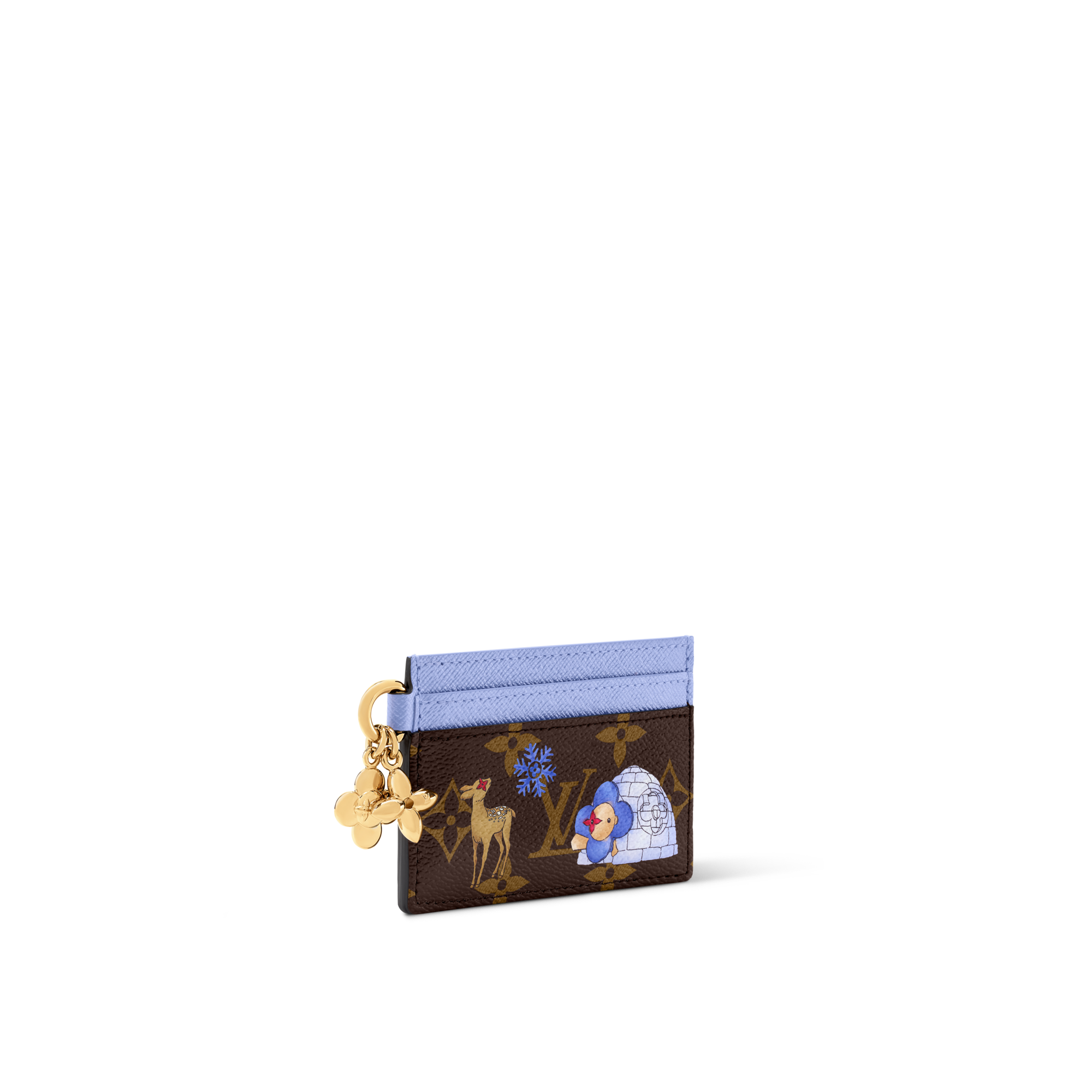 Monogram Small Leather Goods Card Holders and Key Holders LV Charms Card Holder | Louis Vuitton ® (Product zoom)