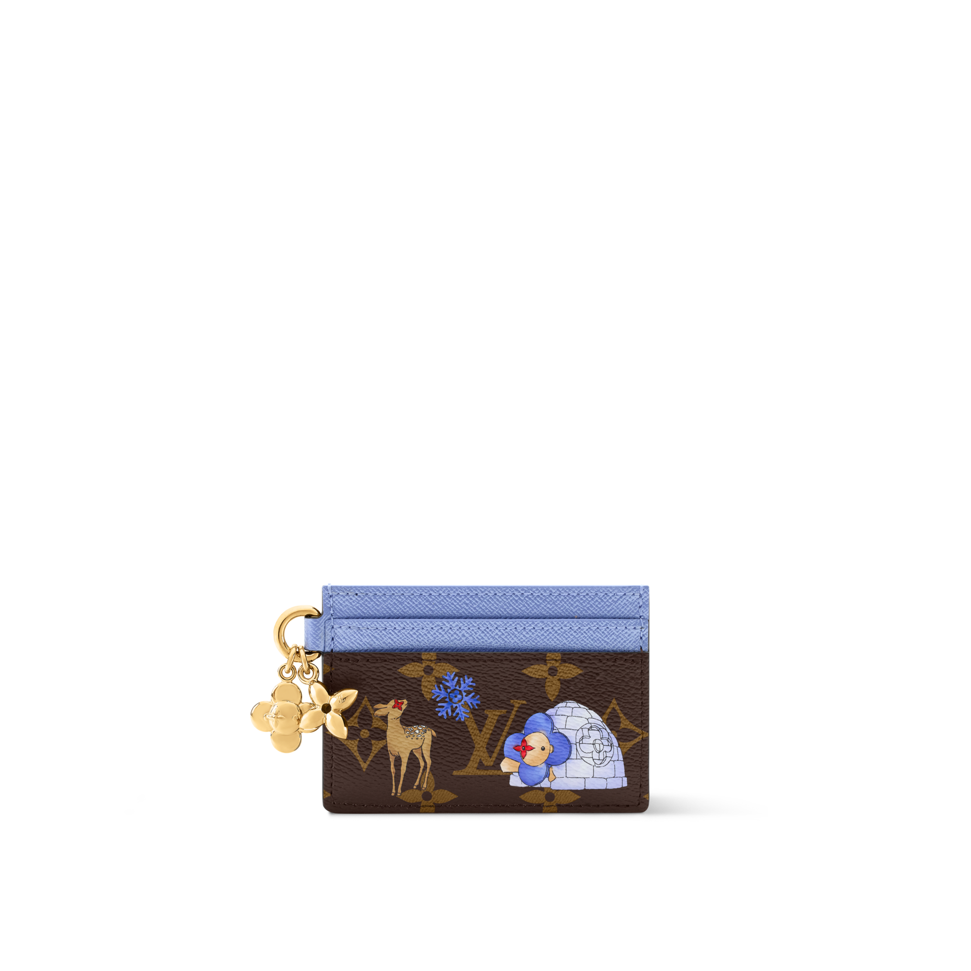 Monogram Small Leather Goods Card Holders and Key Holders LV Charms Card Holder | Louis Vuitton ® (Product zoom)
