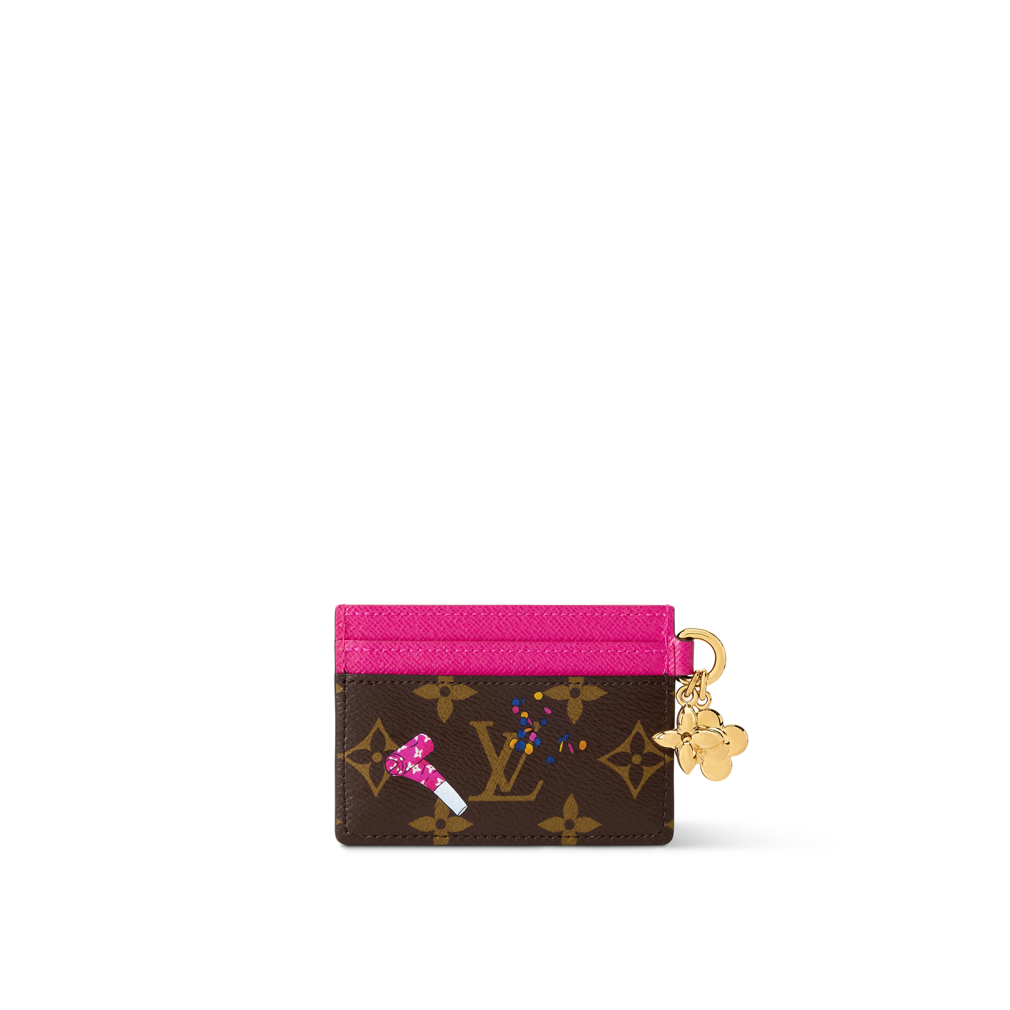 LV Charms Card Holder