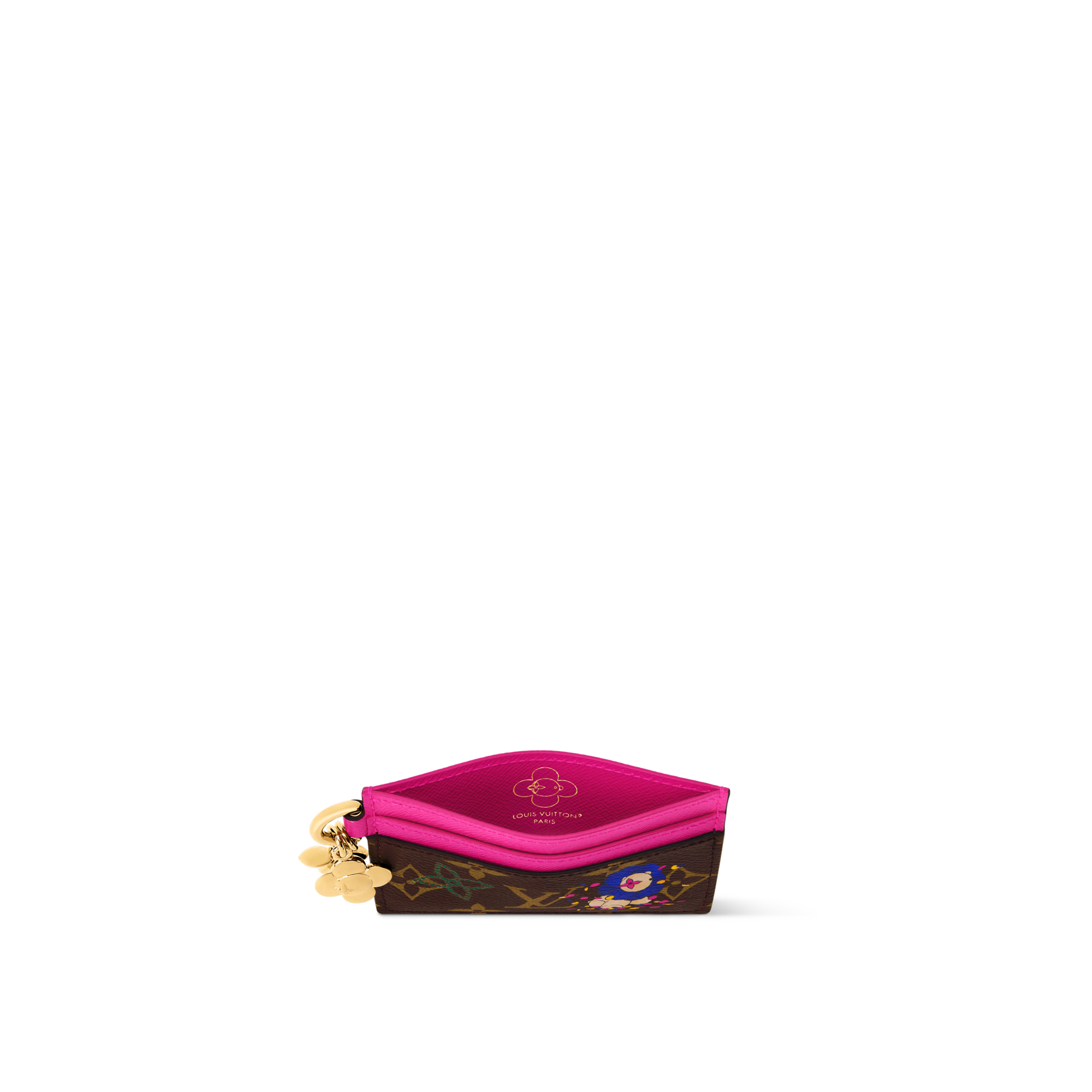 Monogram Small Leather Goods Card Holders and Key Holders LV Charms Card Holder | Louis Vuitton ® (Product zoom)