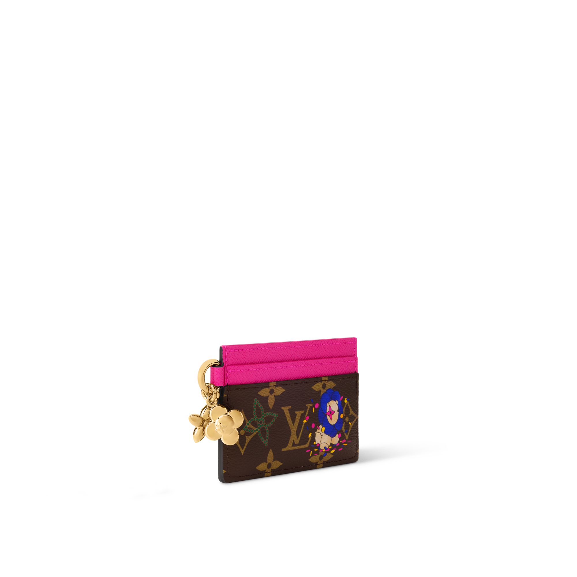 Monogram Small Leather Goods Card Holders and Key Holders LV Charms Card Holder | Louis Vuitton ® (Product zoom)