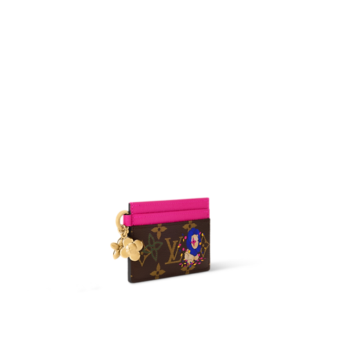 Monogram Small Leather Goods Card Holders and Key Holders LV Charms Card Holder | Louis Vuitton ® (Product zoom)