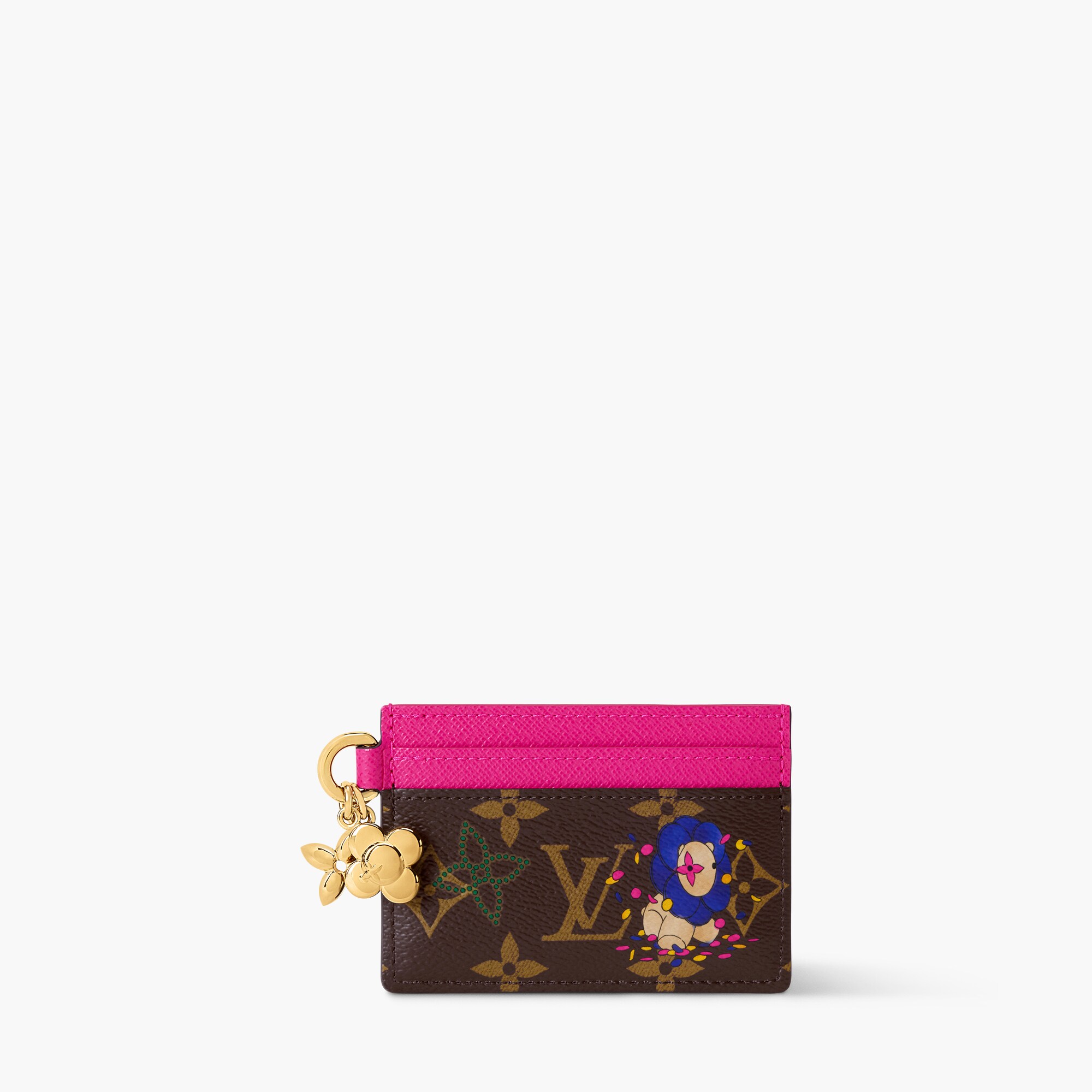 LV Charms Card Holder