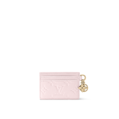 Monogram Empreinte Leather Small Leather Goods Card Holders and Key Holders LV Charms Card Holder | Louis Vuitton ® (Product zoom)