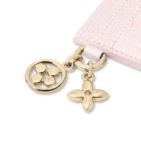 Monogram Empreinte Leather Small Leather Goods Card Holders and Key Holders LV Charms Card Holder | Louis Vuitton ® (Product zoom)