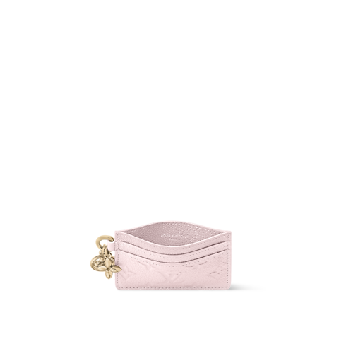 Monogram Empreinte Leather Small Leather Goods Card Holders and Key Holders LV Charms Card Holder | Louis Vuitton ® (Product zoom)