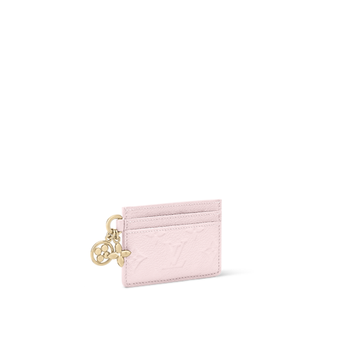 Monogram Empreinte Leather Small Leather Goods Card Holders and Key Holders LV Charms Card Holder | Louis Vuitton ® (Product zoom)