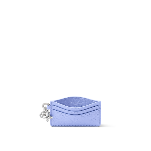 Monogram Empreinte Leather Small Leather Goods Card Holders and Key Holders LV Charms Card Holder | Louis Vuitton ® (Product zoom)