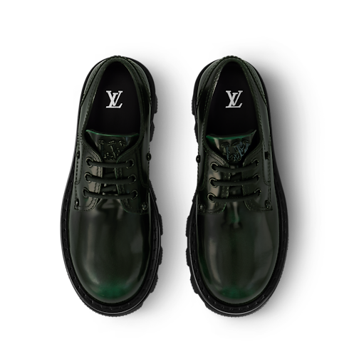 Shoes Buckles and Lace-Ups LV Checker Derby | Louis Vuitton ® (Product zoom)