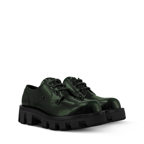 Shoes Buckles and Lace-Ups LV Checker Derby | Louis Vuitton ® (Product zoom)