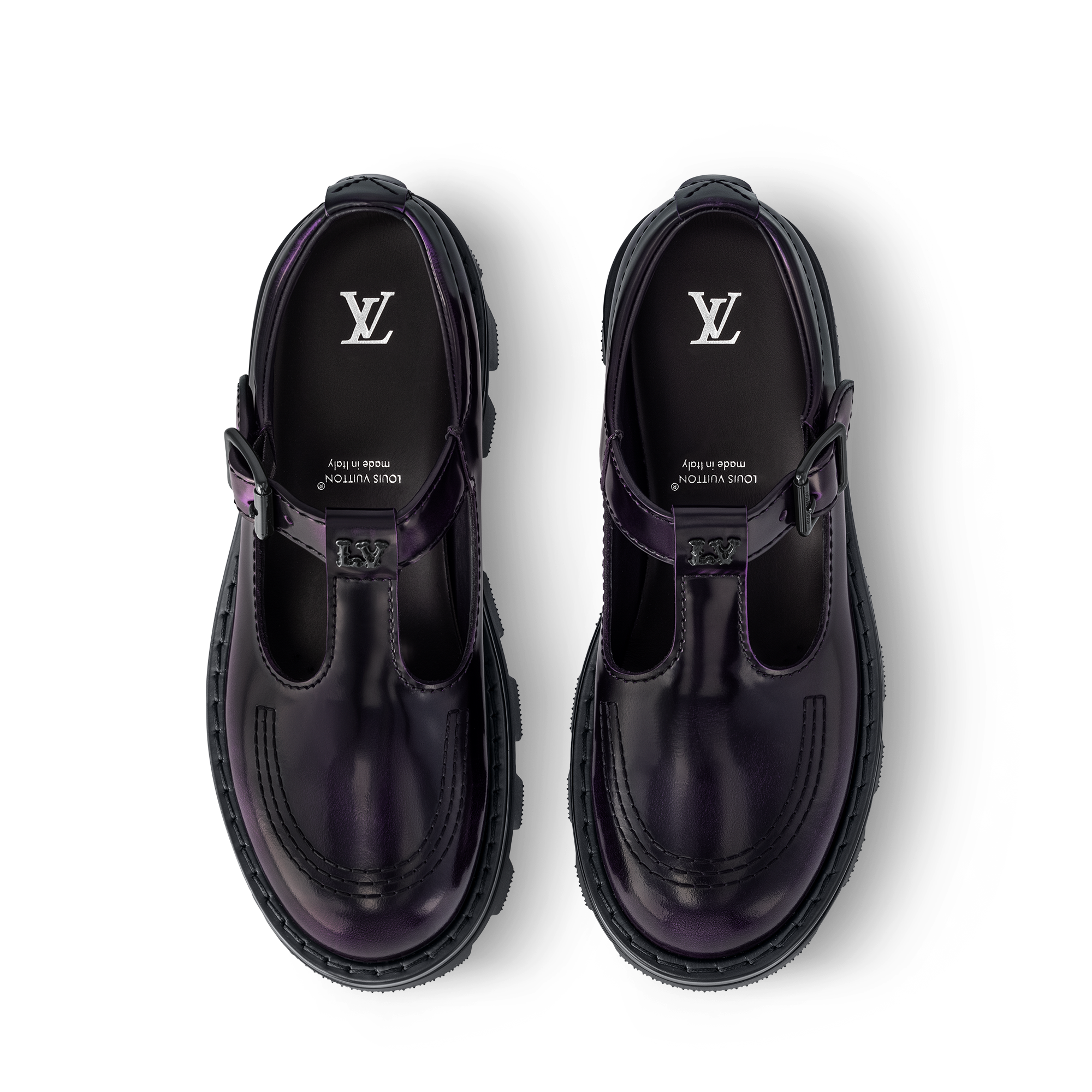  Shoes Buckles and Lace-Ups LV Checker Mary Jane | Louis Vuitton ® (Product zoom)