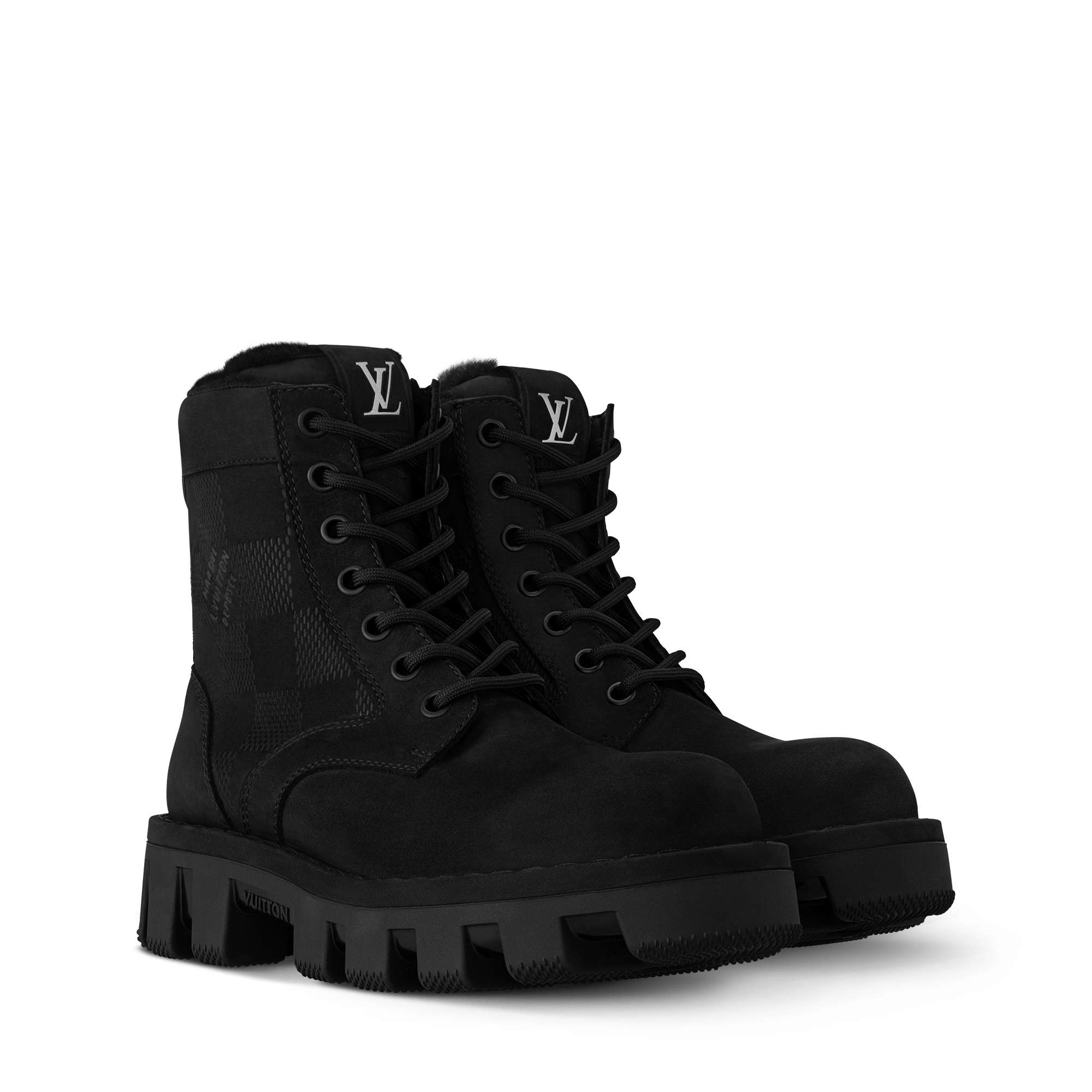  Shoes Boots LV Checker Ranger Boot | Louis Vuitton ® (Product zoom)