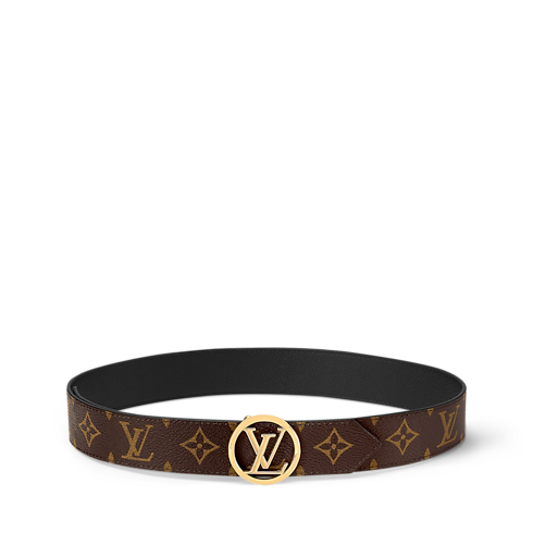 Monogram Accessories Belts LV Circle 35mm Reversible Belt | Louis Vuitton ® (Product zoom)