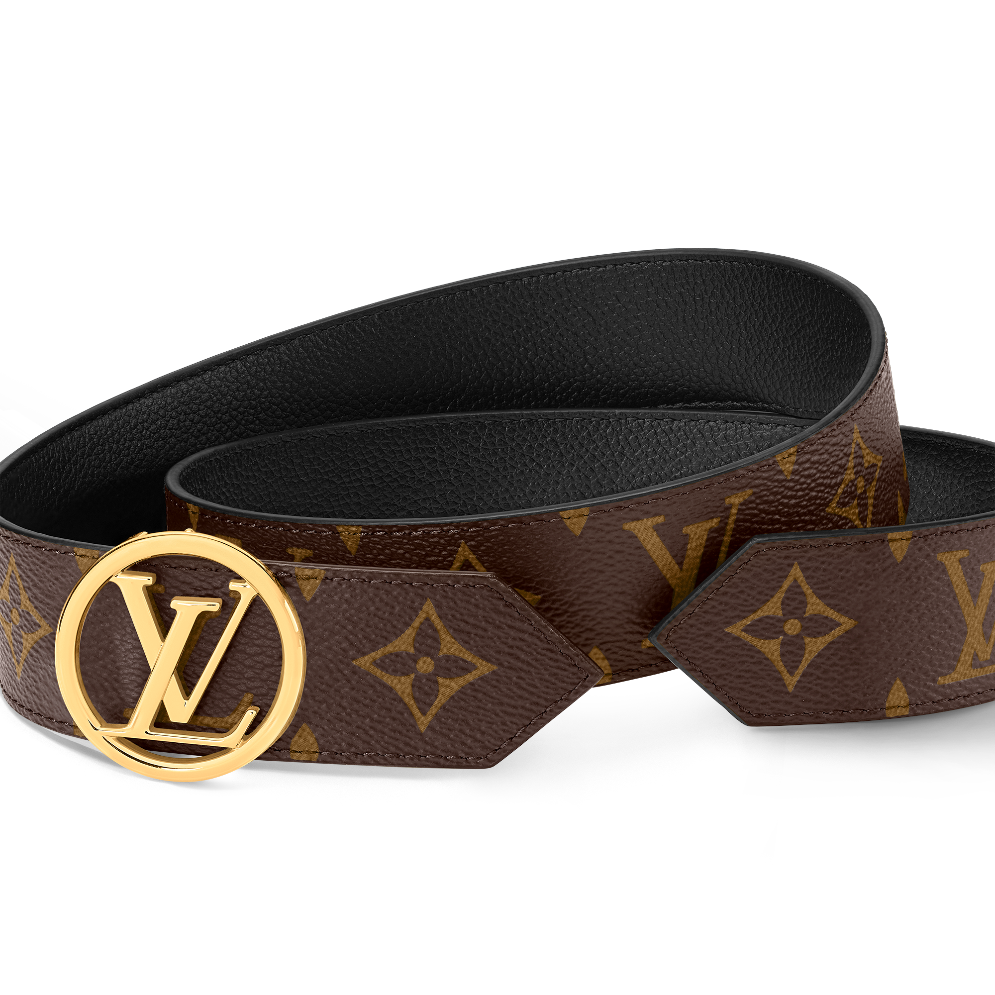 Monogram Accessories Belts LV Circle 35mm Reversible Belt | Louis Vuitton ® (Product zoom)