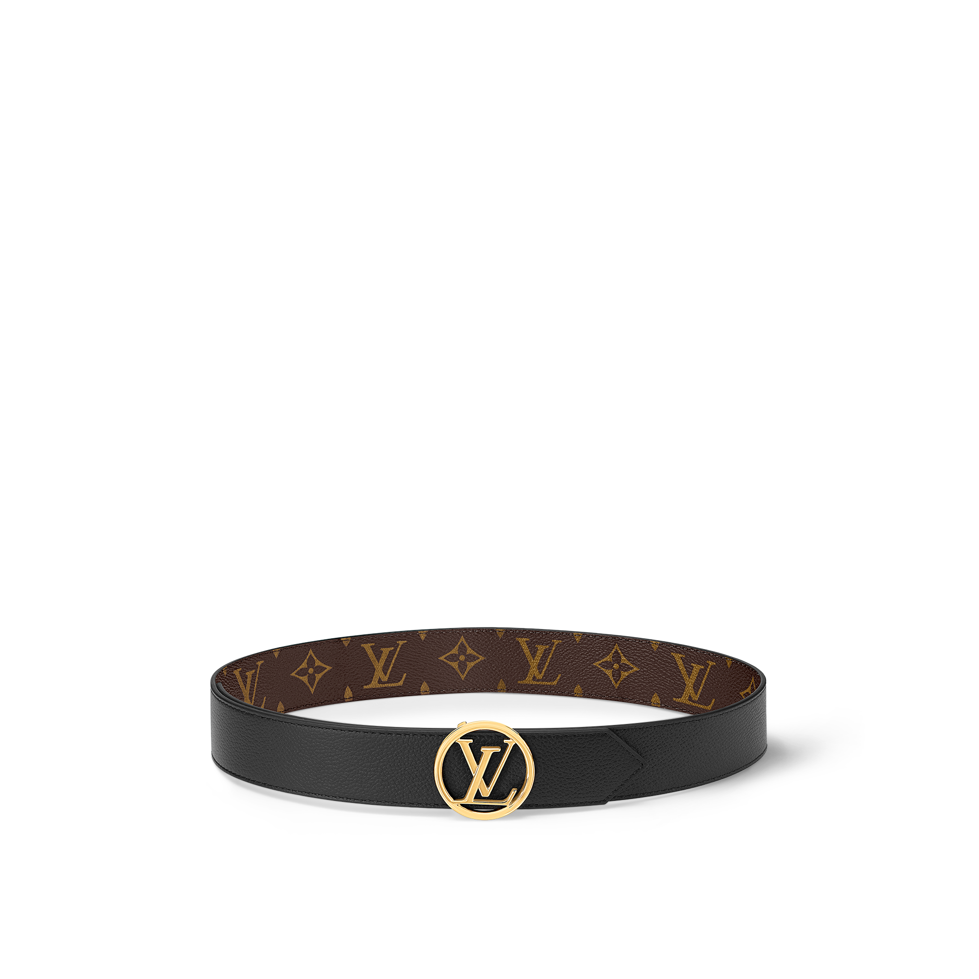 Monogram Accessories Belts LV Circle 35mm Reversible Belt | Louis Vuitton ® (Product zoom)