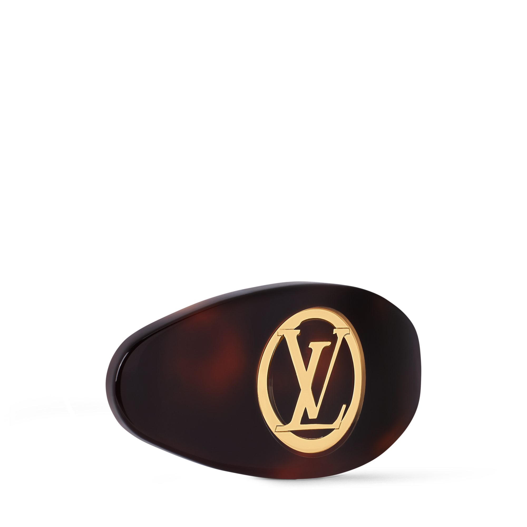 LV Circle Hair Clip