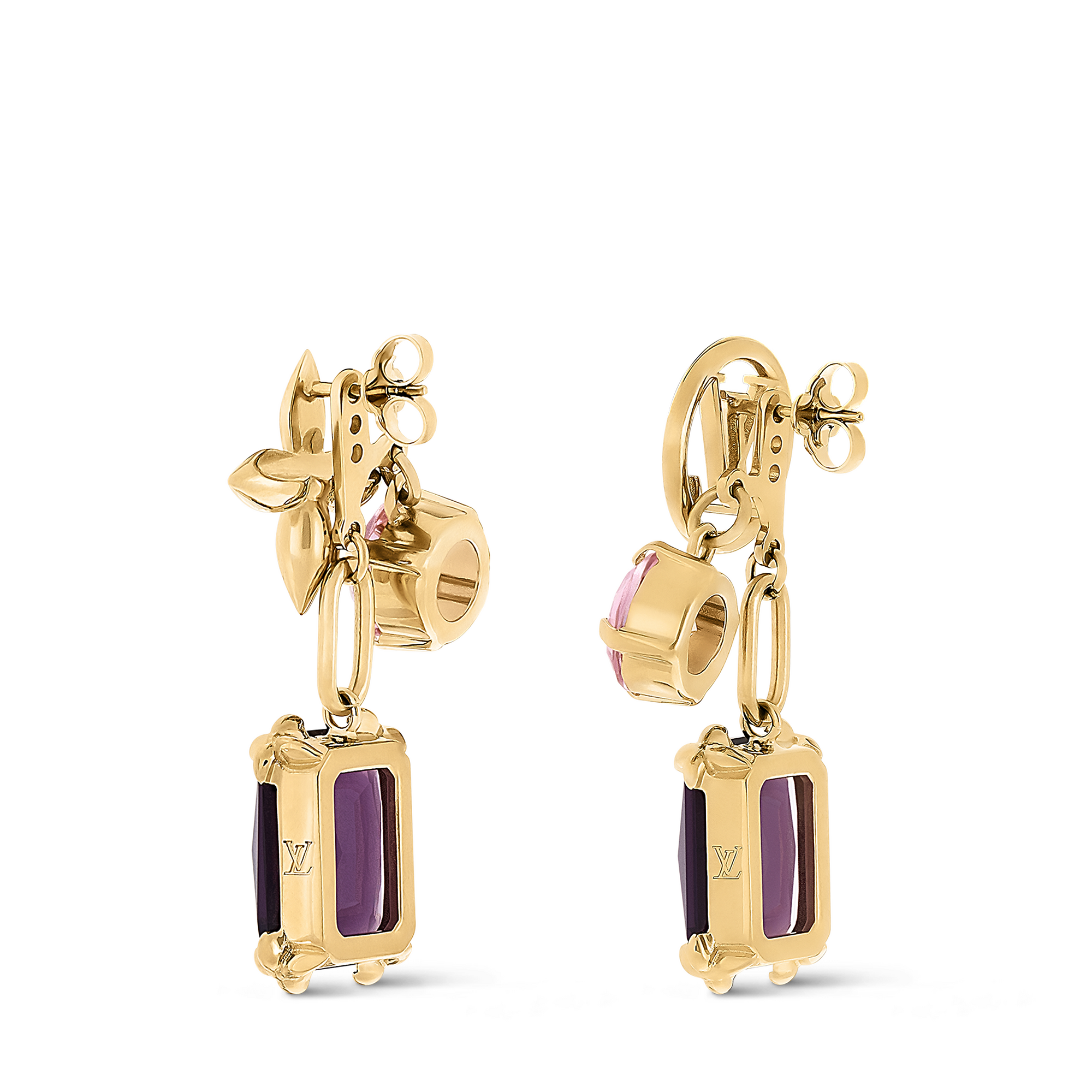 LV Circle Heirloom Earrings