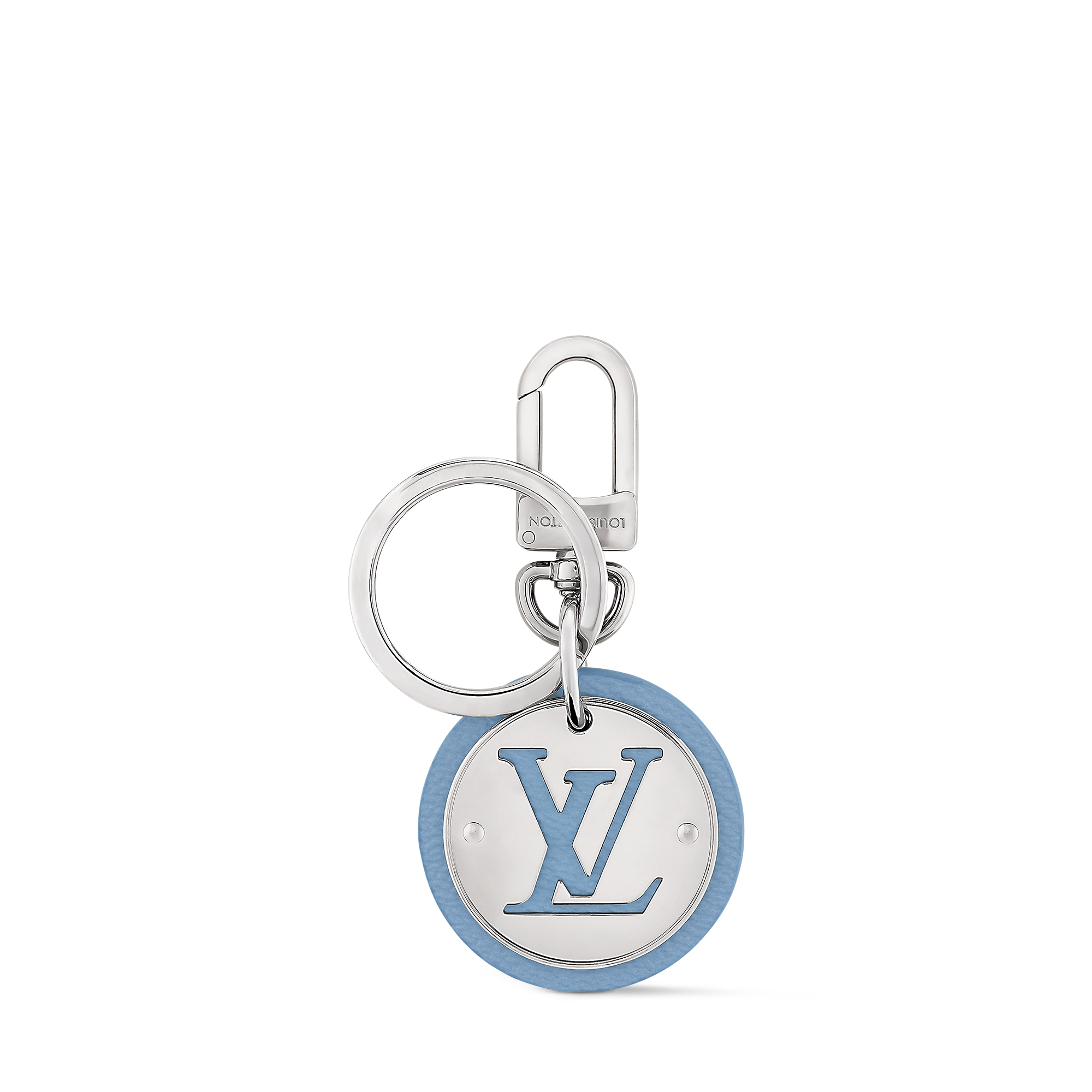 LV Circle Key Holder and Bag Charm