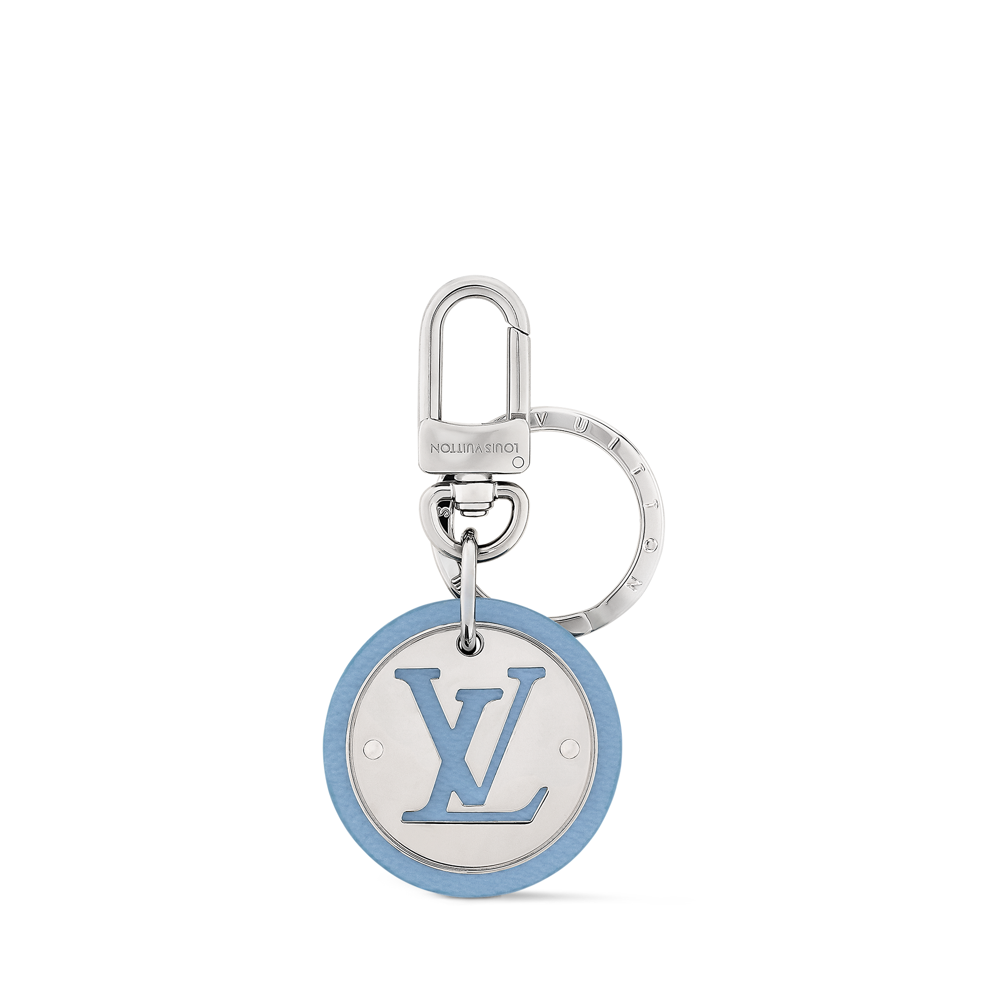LV Circle Key Holder and Bag Charm