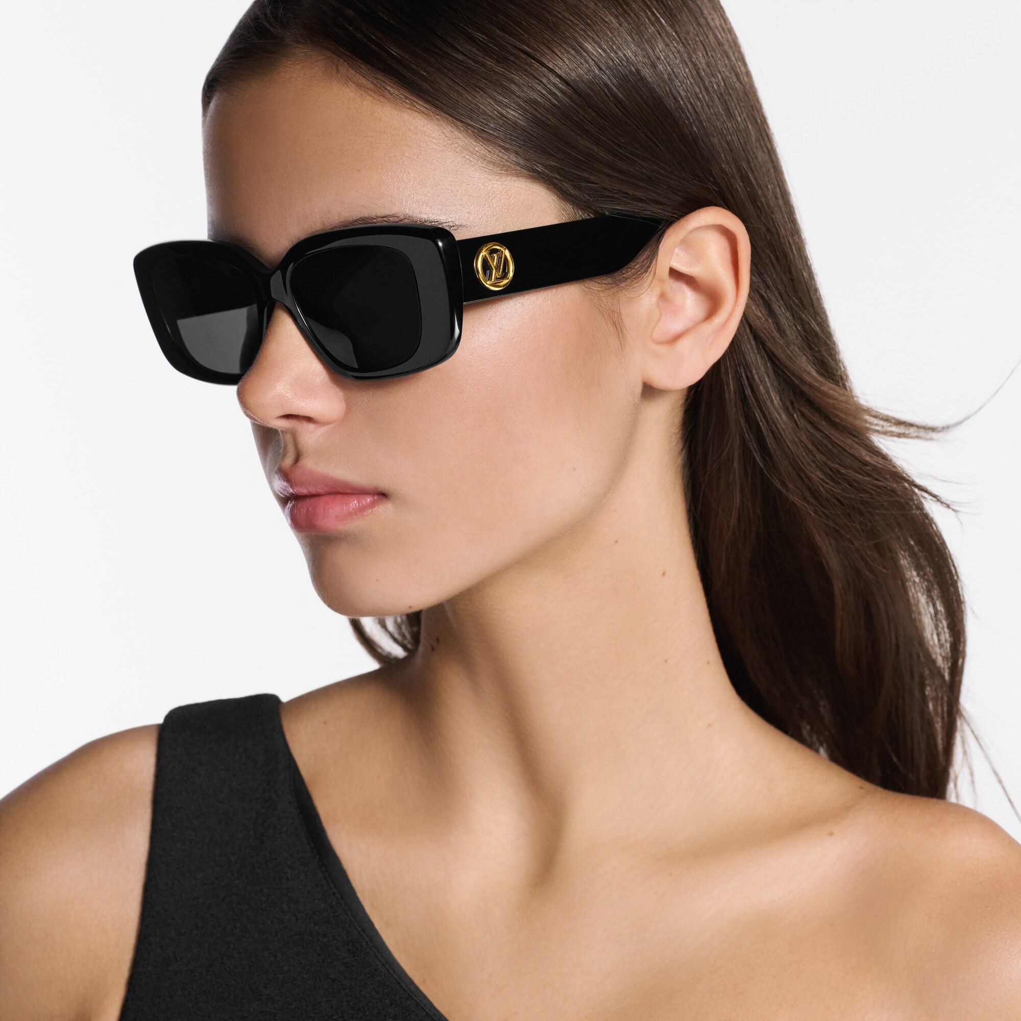 S00 Accessories Sunglasses LV Circle Large Cat Eye Sunglasses | Louis Vuitton ® (Product zoom)