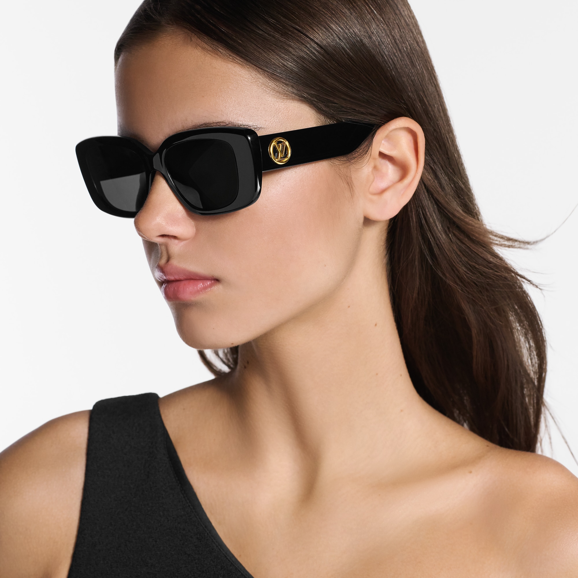 LV Circle Large Cat Eye Sunglasses