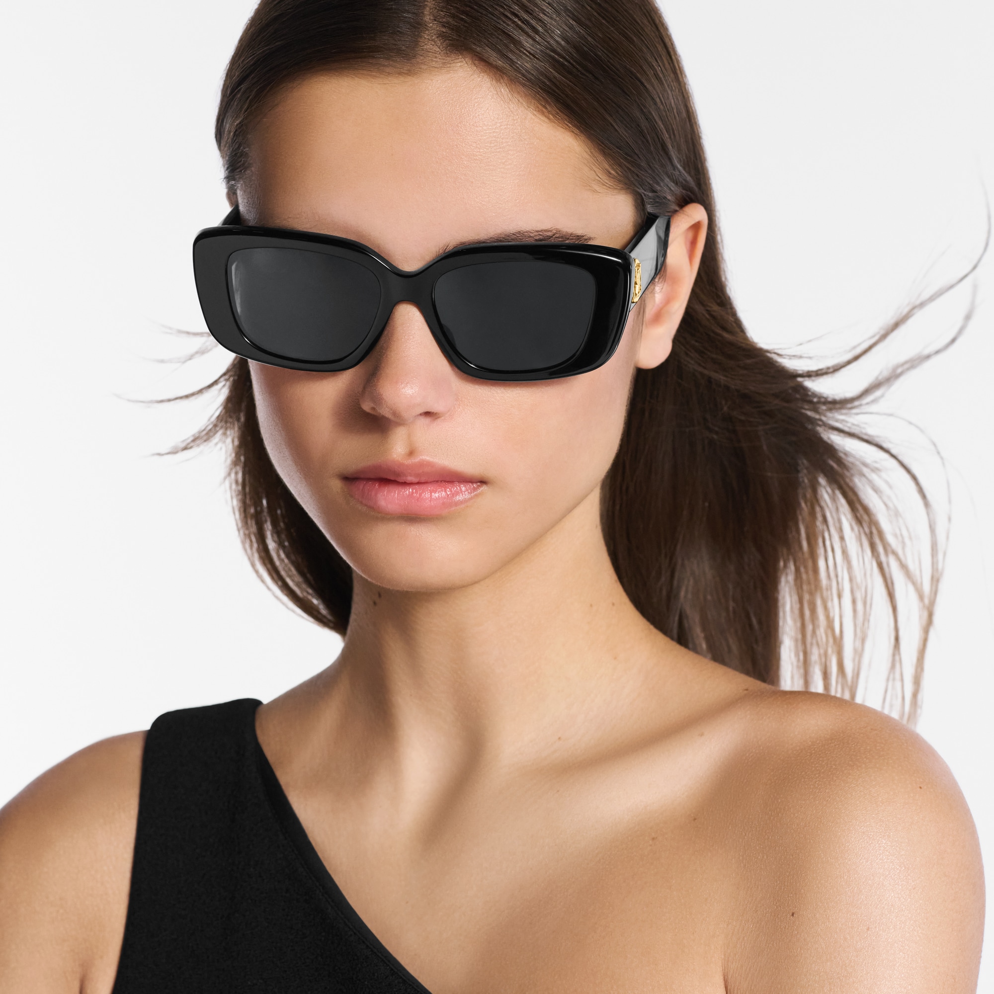 S00 Accessories Sunglasses LV Circle Large Cat Eye Sunglasses | Louis Vuitton ® (Product zoom)