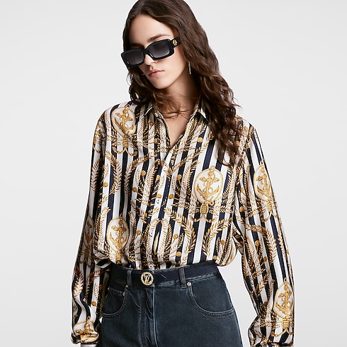 Monogram Accessories Belts LV Circle Nautical 20mm Reversible Belt | Louis Vuitton ® (Product zoom)