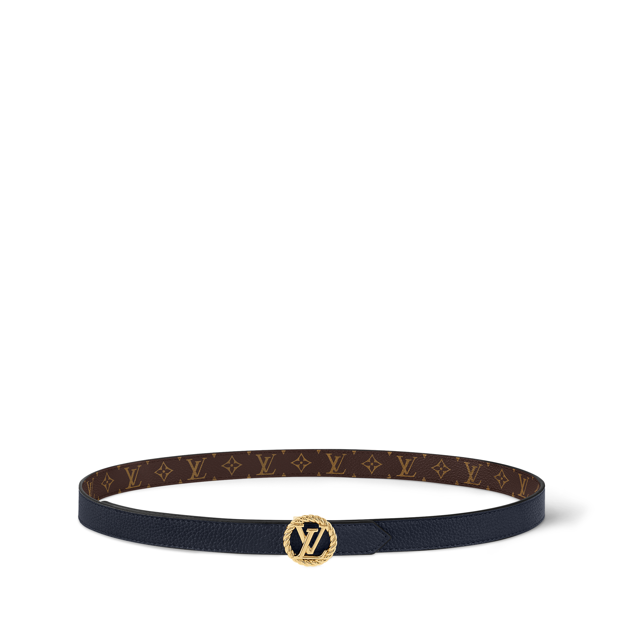 Monogram Accessories Belts LV Circle Nautical 20mm Reversible Belt | Louis Vuitton ® (Product zoom)