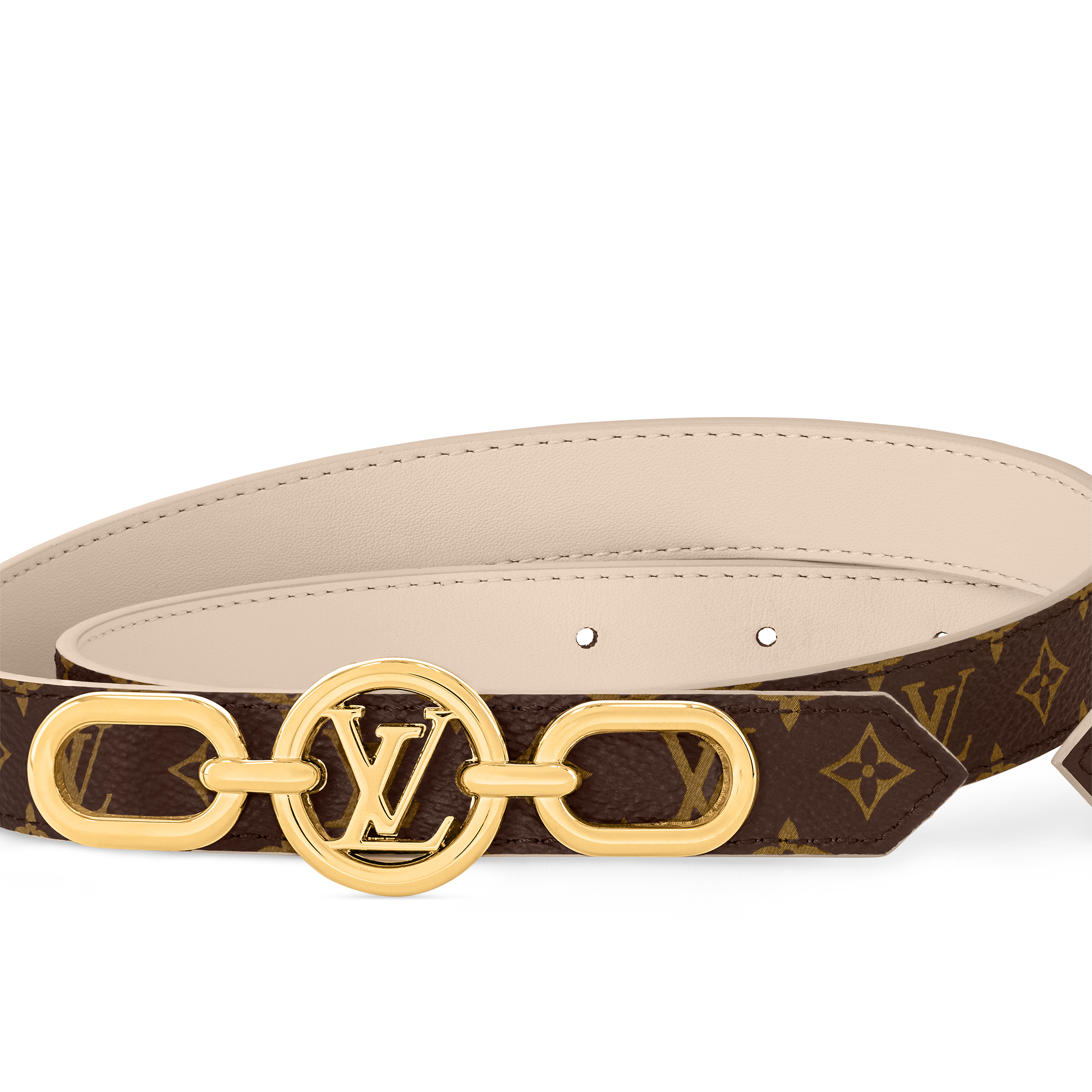Monogram Accessories Belts LV Circle Prime 20mm Reversible Belt | Louis Vuitton ® (Product zoom)