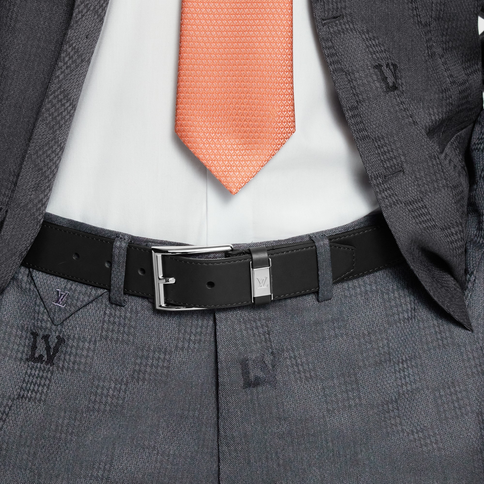 Other Leathers Accessories Belts LV City Pin 35mm Belt | Louis Vuitton ® (Product zoom)