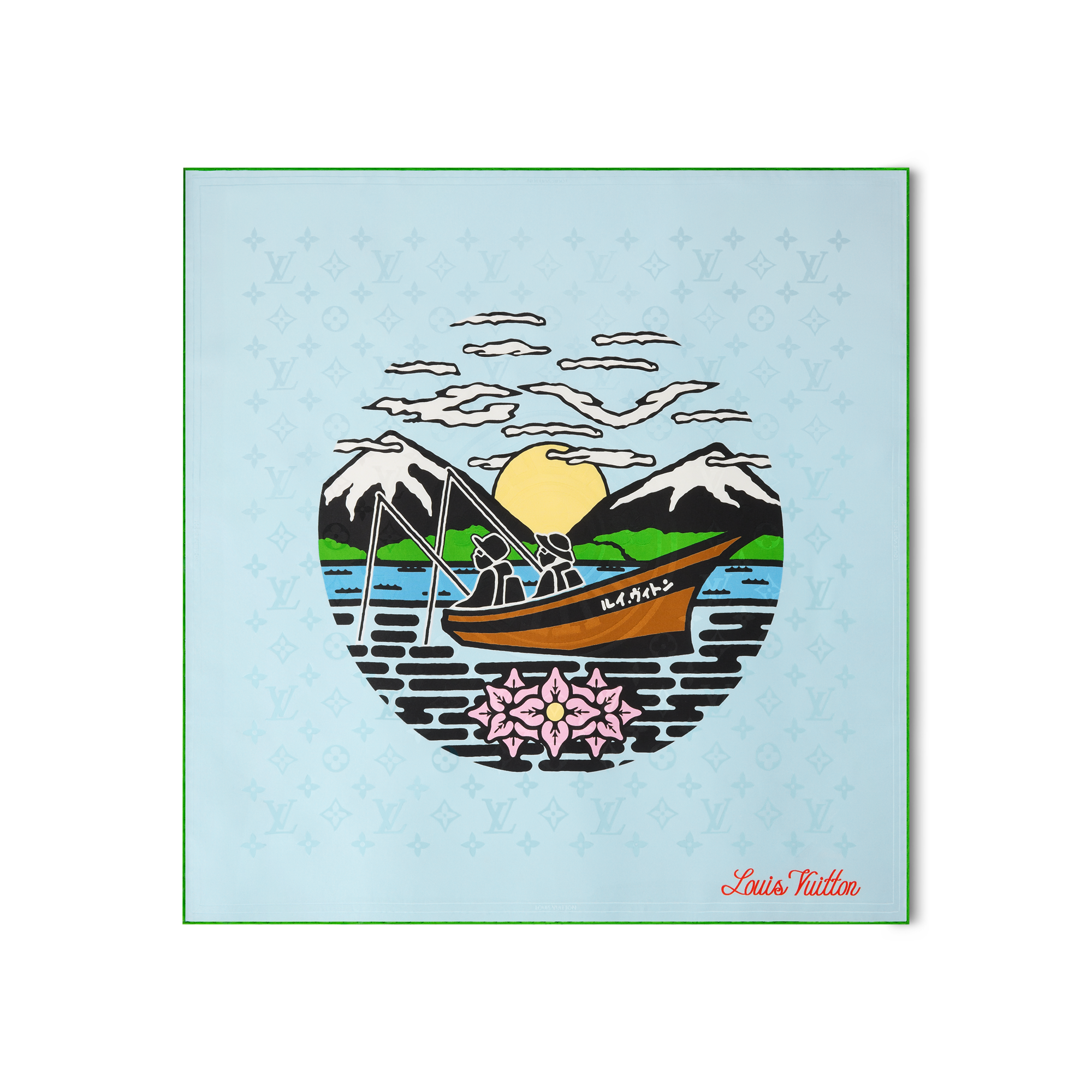 LV City Stamp Bandana