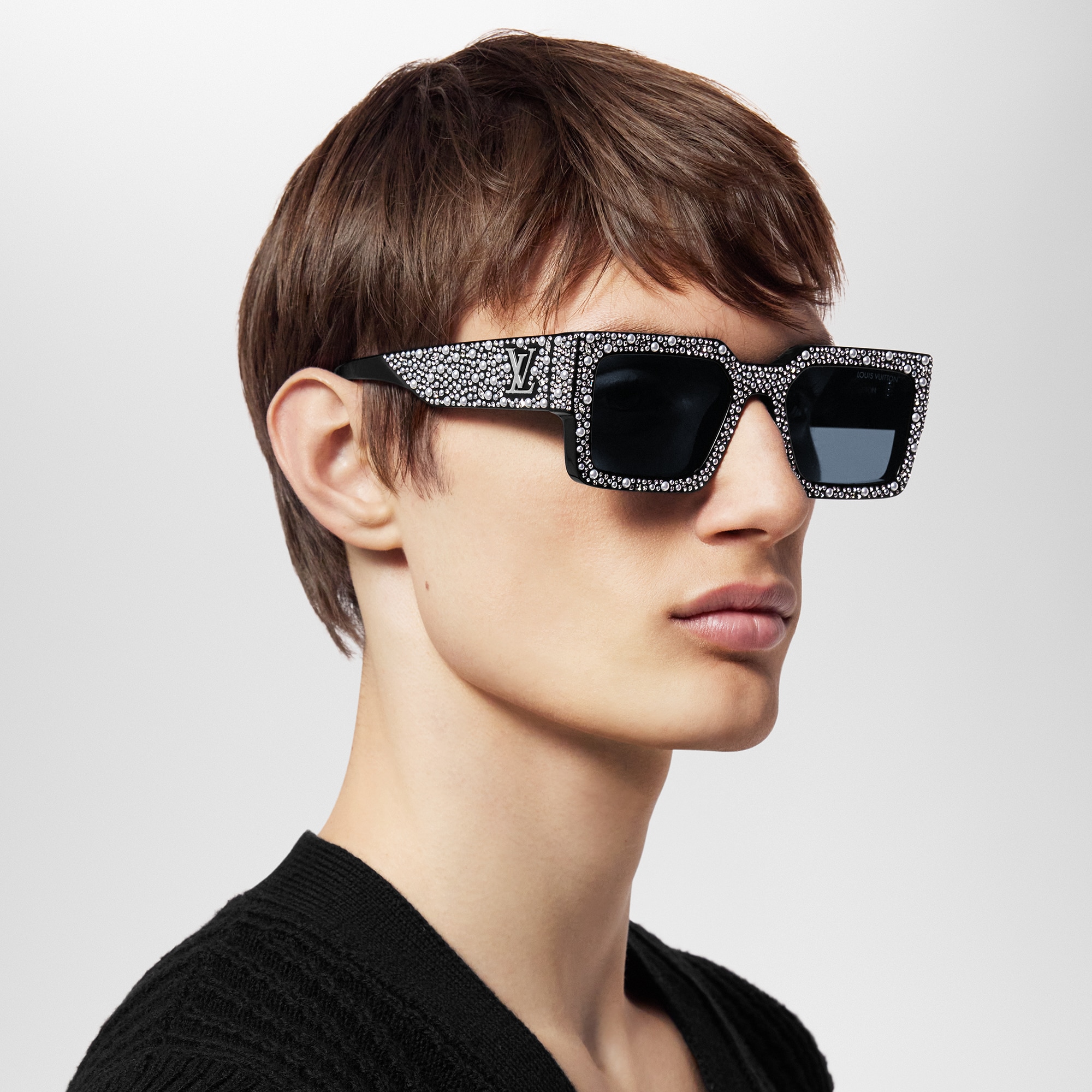 LV Clash Pearls & Strass Sunglasses S00 - Men - Accessories 