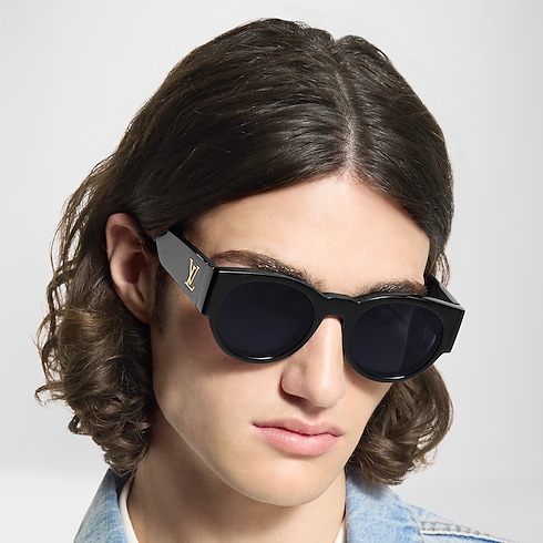 S00 Accessories Sunglasses LV Clash Round Sunglasses | Louis Vuitton ® (Product zoom)