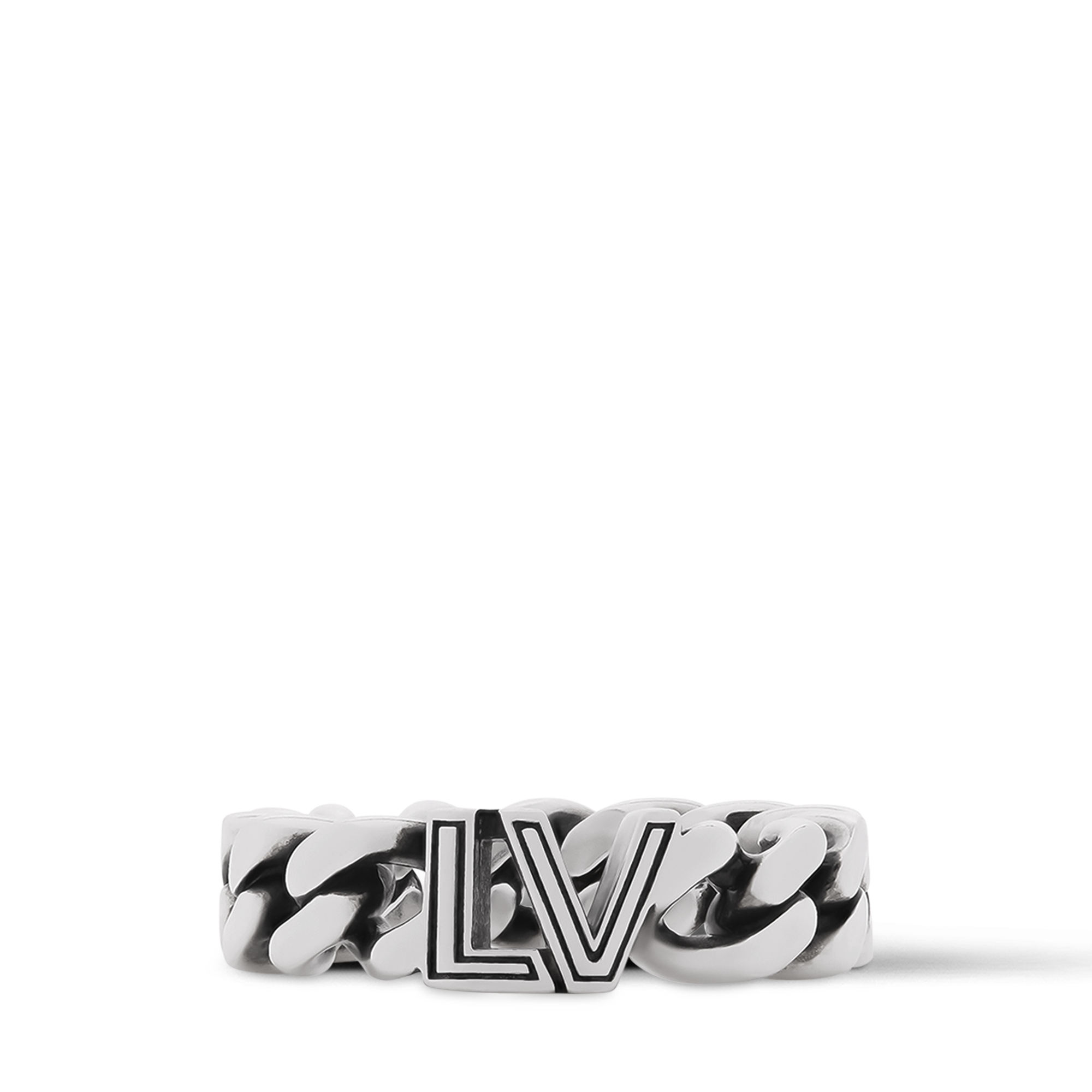 S00 Fashion Jewelry Rings LV Club Chain Ring | Louis Vuitton ® (Product zoom)