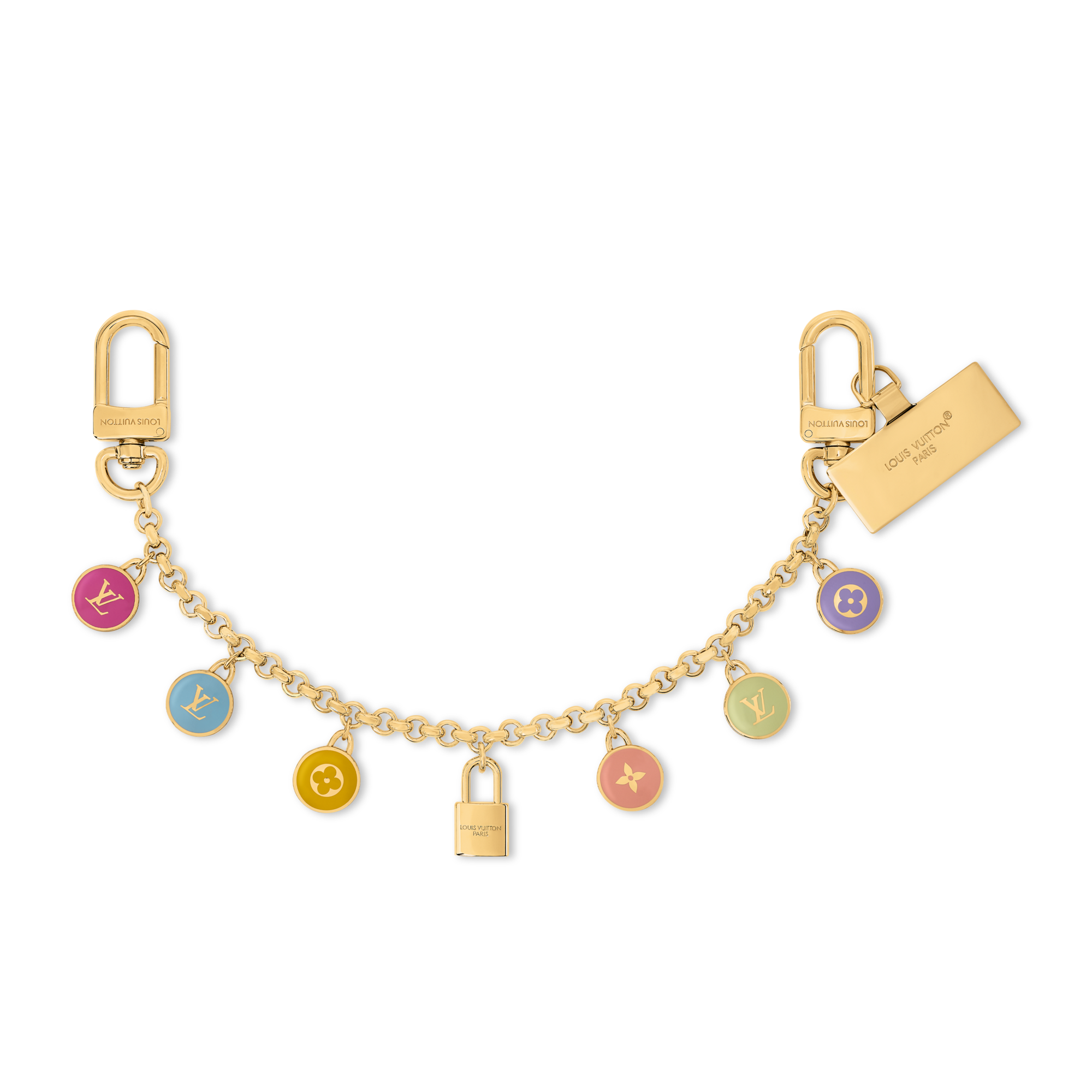 Gold Key Holders and Bag Charms Accessories | LOUIS VUITTON