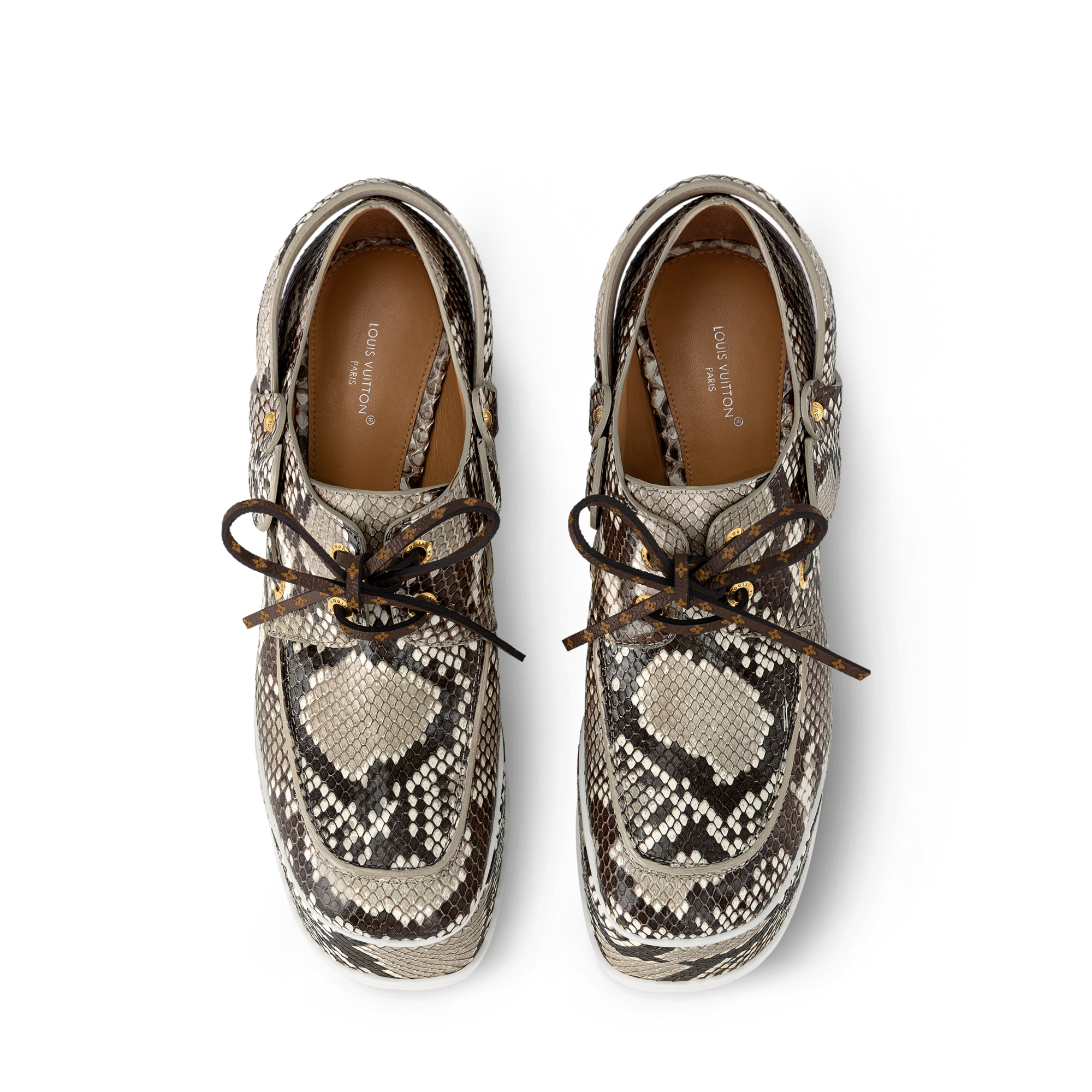  Shoes Loafers and Ballerinas LV Cove Wedge Boat Shoe | Louis Vuitton ® (Product zoom)
