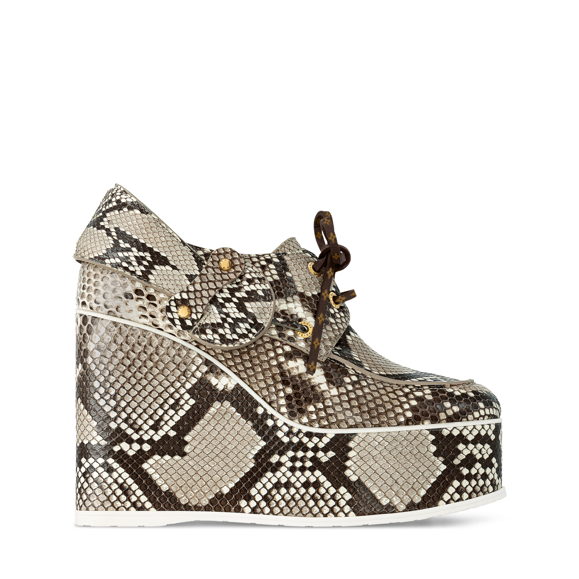  Shoes Loafers and Ballerinas LV Cove Wedge Boat Shoe | Louis Vuitton ® (Product zoom)
