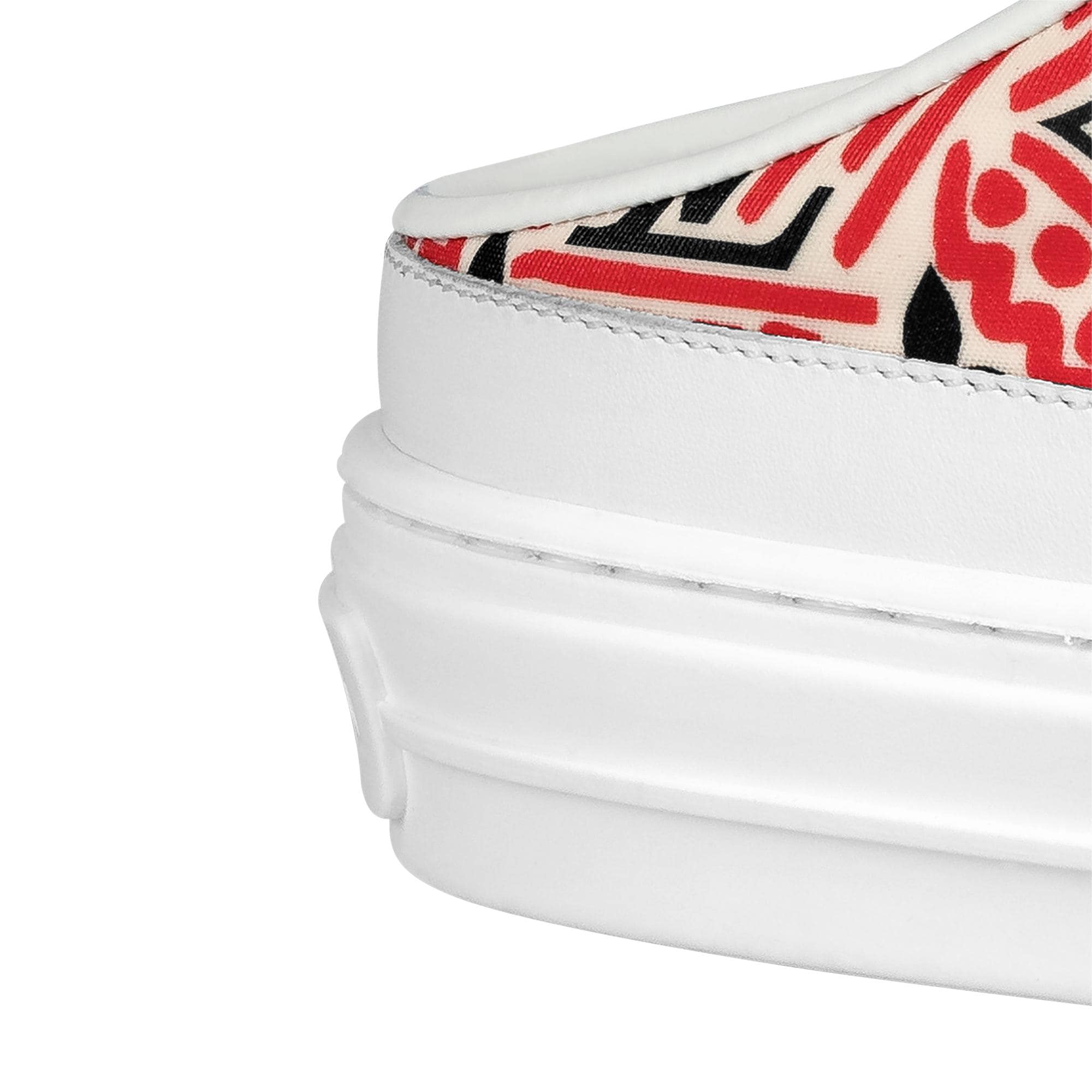 lv open back sneaker