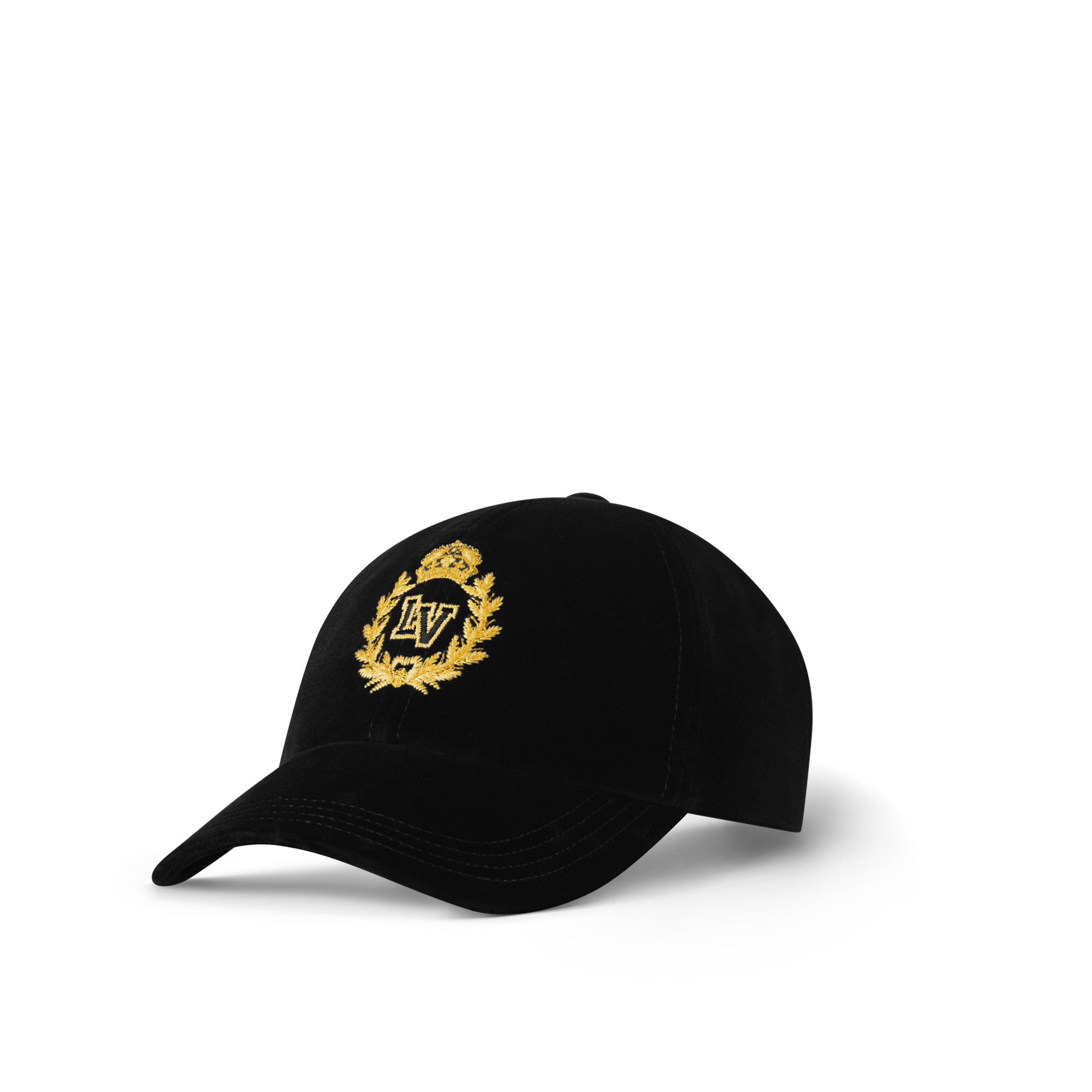S00 Accessories Hats, Beanies and Gloves LV Crest Velvet Cap | Louis Vuitton ® (Product zoom)