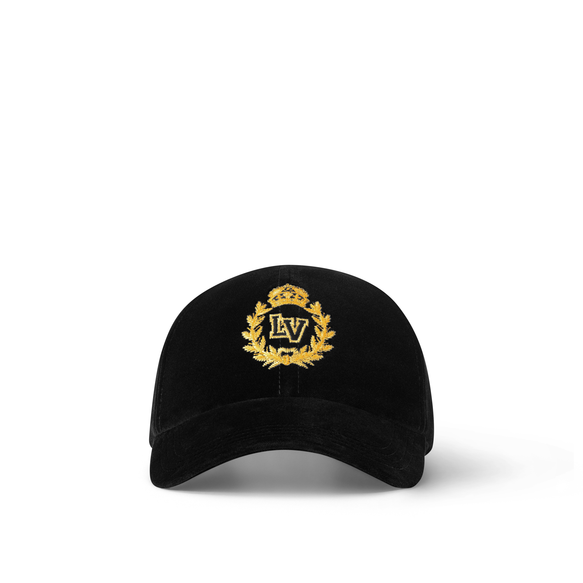 S00 Accessories Hats, Beanies and Gloves LV Crest Velvet Cap | Louis Vuitton ® (Product zoom)