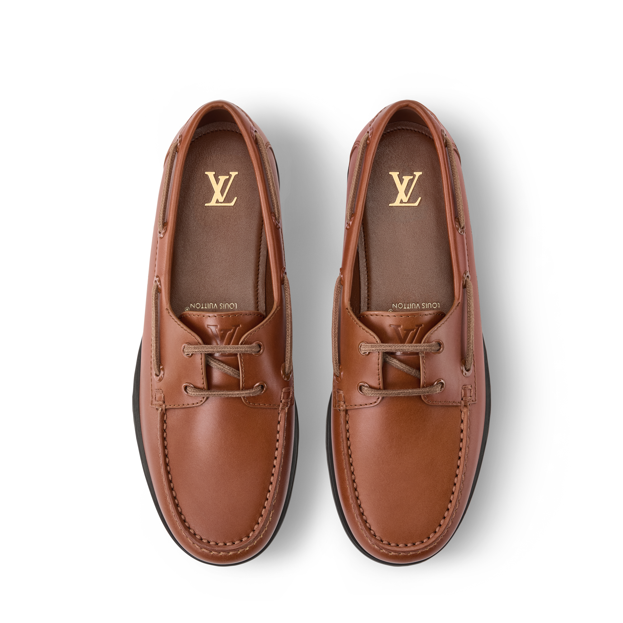 brown louis vuitton dress shoes Varenne Richelieu - Shoes