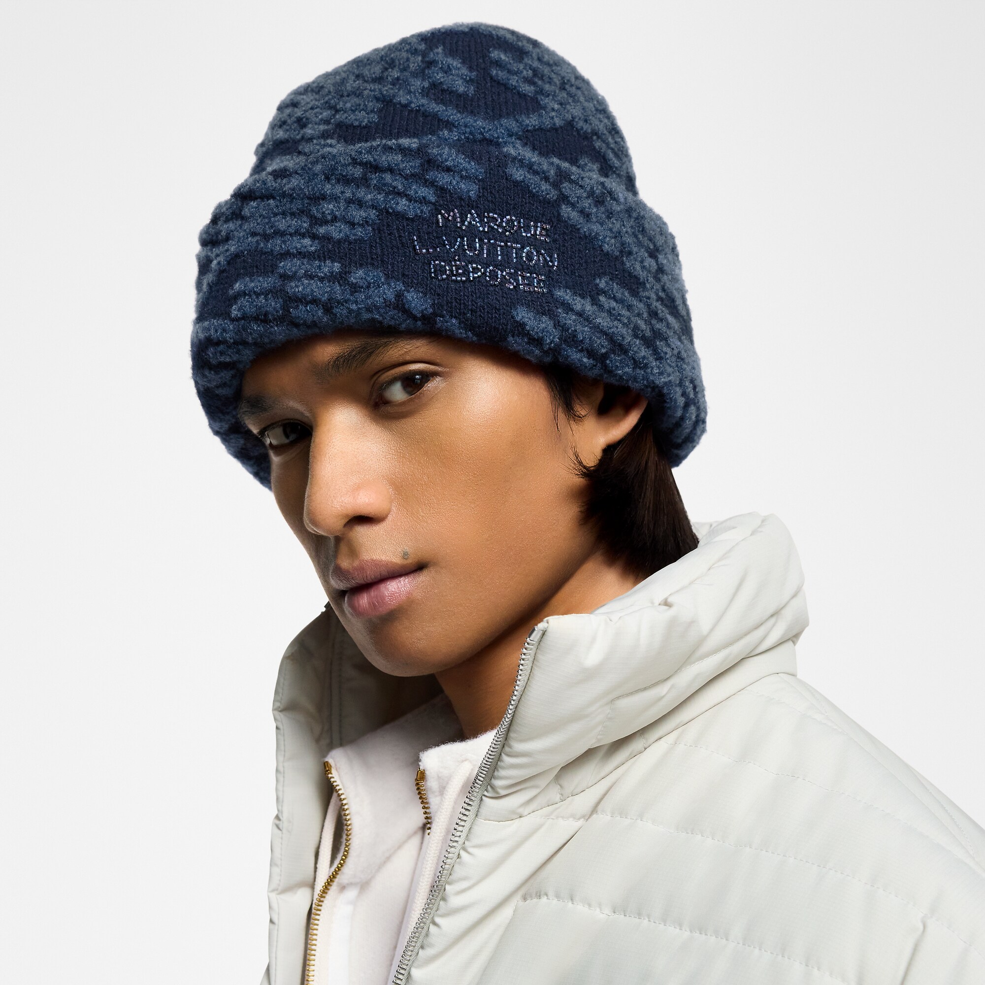 LV Crush Damier Argyle Beanie