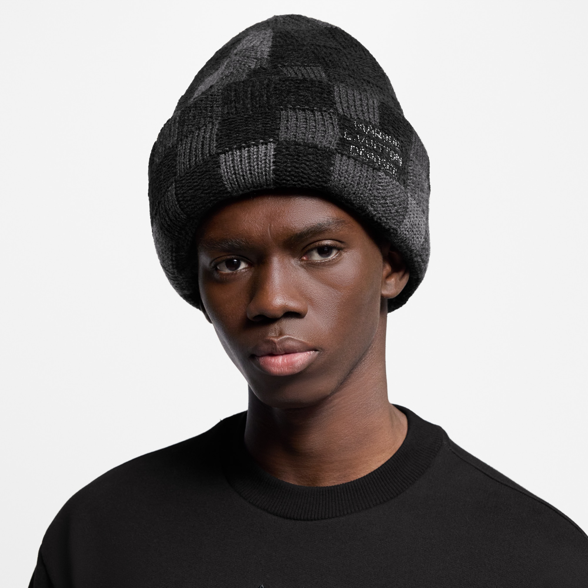 S00 Accessories Hats, Beanies and Gloves LV Crush Damoflage Beanie | Louis Vuitton ® (Product zoom)